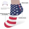 Grunge USA American Flag Ankle Socks Non Slip Short Sock No Show Low Cut Socks Athletic view 3