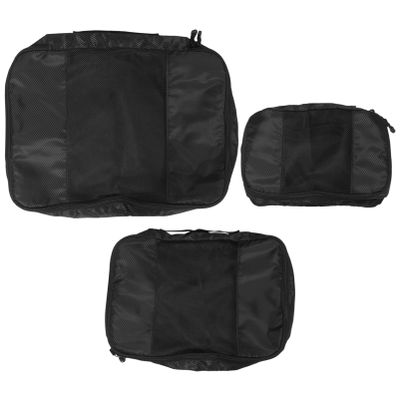 Toddmomy Travel Size Toiletries Bags 3 Pack Luggage Organizer Travel Pouches Polyester Material