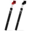 DJC Bike Suspension Seatpost Shock Absorber 27.2 28.6 30.4 30.9 31.6 33.9 Seat Post Ultralight Aluminum MTB Road Bike EXA Form KS630 (1# Black 27.2mm) view 1