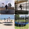 LXUKYG Trampoline Replacement Jumping Mat for Round Frame Garden Trampoline Jump Pad for Round Trampoline Accessories (Size : 15ft 4.57 m(96 Buckles)) view 4