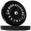 Fitvids 2" Olympic Bumper Plate Weight Plates with Steel Hub, 35LB, Pair view 2