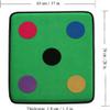 Fonher Five Bulls-Eye Fencing Target, Green, Felt, Leather, Cotton, 0.499kg, 0.75in, Suitable for Fencing Gym & Self-Training view 2