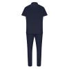 Uillui Men's Tracksuit 2 Piece Casual Outfits Polo Athletic Sweatsuit Zip Polo Shirts and Shorts Sets Gym Workout Short Sleeve Sports Sets view 3