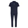 Uillui Men's Tracksuit 2 Piece Casual Outfits Polo Athletic Sweatsuit Zip Polo Shirts and Shorts Sets Gym Workout Short Sleeve Sports Sets view 4