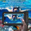 70 Years Loved 4 Pack Waterproof Phone Pouch IPX8 Universal Waterproof Case Dry Bag Phone Protector for iPhone 17/16/15/14 Pro Max Plus XS XR X8 Galaxy S25 S24 S23 Pixel Up to 8.4"(Multicolor 4) view 3