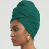 corciova Tropical Rain Forest Long Soft Head Wrap Turban Headband for Black Women Two Way Stretch Fashion African Head Covering Jersey Hijab Scarf view 3