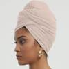 corciova Almond Long Soft Head Wrap Turban Headband for Black Women Two Way Stretch Fashion African Head Covering Jersey Hijab Scarf view 3