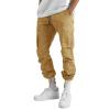 THWEI Mens Cargo Pants Casual Joggers Athletic Pants Cotton Loose Straight Sweatpants Light Khaki 3XL view 3