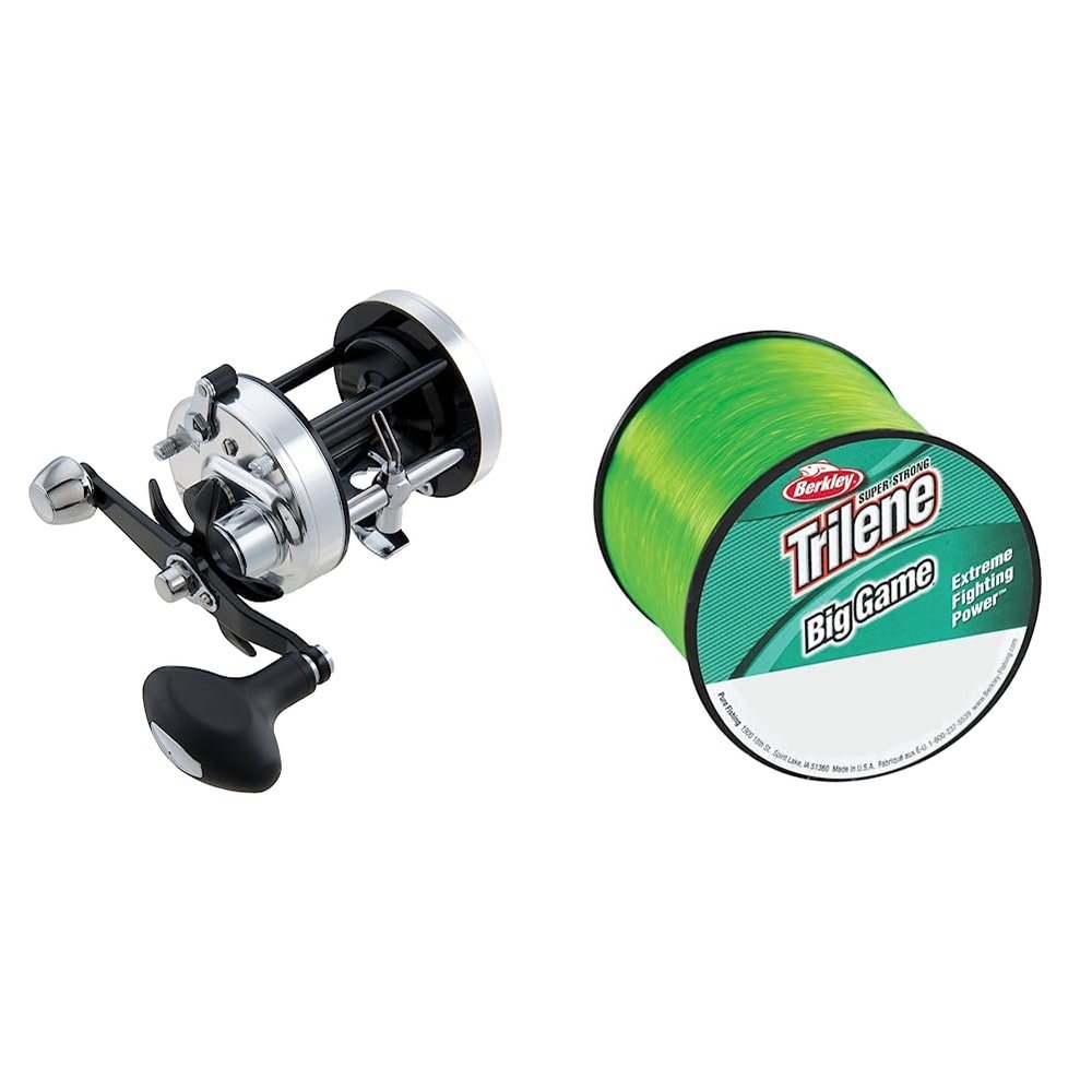Abu Garcia C3-7000 Ambassadeur Baitcast Fishing Reel & Berkley Trilene Big Game