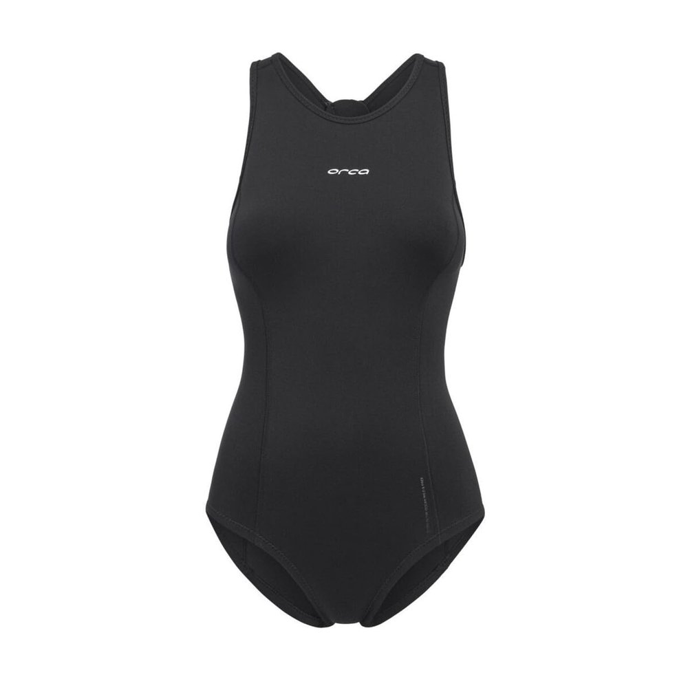Orca Women's Neoprene One Piece Swimsuit (Black, Small)