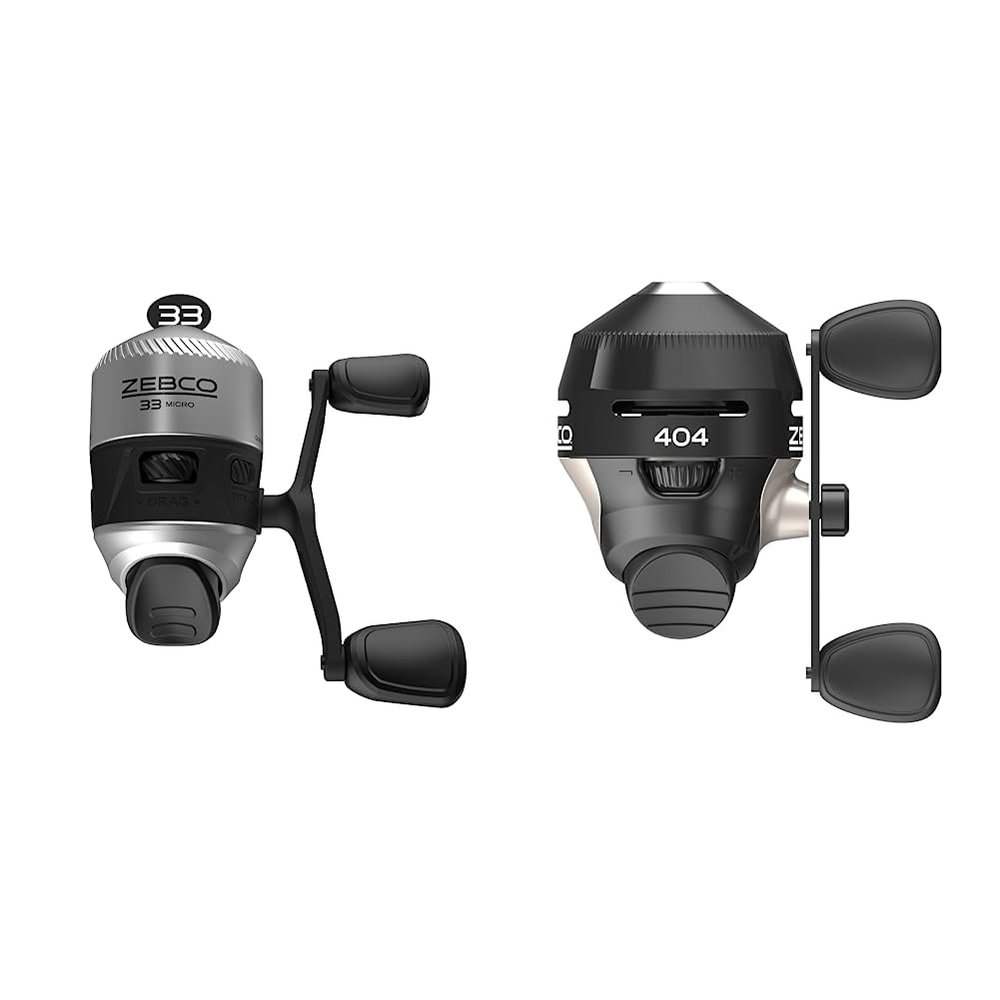 Zebco 33 Micro Spincast Fishing Reel & 404 Spincast Fishing Reel