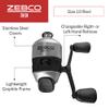 Zebco 33 Micro Spincast Fishing Reel & 404 Spincast Fishing Reel view 3