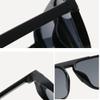 WANGOLK Square Sunglasses Women Vintage Women's Sun Glasses transparent Hip hop Female Glasses Men UV400,7,One size view 4
