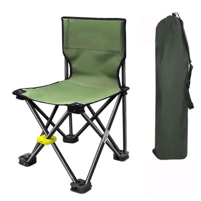 Camping Chair Outdoor Chair Foldable Chair Portable Camping Chair Lightweight Folding Fishing Chairs Outdoor Leisure Seat Bearing 150kg Capacity Hiking Balcony Folding Camping Chair ( Color : Green ,