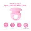 4 Packs Tassel Hanger for Bogg Bag, Insert Carabiner Key Chain Holder Charms, Accessories for Bogg Bags (Pink) view 2