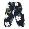 Agoky Little Kids Bohemian Beach Pants Girls Yoga Trousers Boys Baggy Boho Harem Pants Elastic Waist Hawaii Pants Activewear Type A 5-6 Years view 3