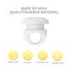 4 Packs Tassel Hanger for Bogg Bag, Insert Carabiner Key Chain Holder Charms, Accessories for Bogg Bags (White) view 2