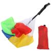 Mrisata Kids Running Speed Training, Speed Drills Resistance Parachute Running Sprint Chute Soccer, Children Colorful Resistance Umbrella Physical Training Running view 2