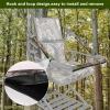 GJL Tree Stand Rail Pads Replacement Shooting Rail Pads Waterproof Camo Treestand Shooting Rail Padding Tree Stand Rail Covers for Tripod Deer Stand Treestand Ladder, Quiet & Easy to Disguise (8 PCS) view 4