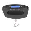 50kg Digital Hanging Scale, Unit Conversion Electronic Hook Scale with LCD Display, Large Rubber Handle, Hanging Scale Fishing Accessories for Men, Sutiable for Shopping, Fishing, Household view 4