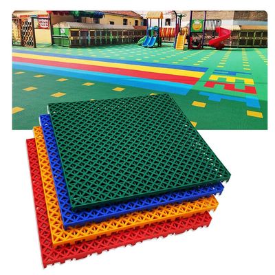 1ft Kindergarten Modular Interlocking Floor Tiles, Easy to Install/Weather Proof, Indoor and Outdoor DIY Sports Floor mats (Color : Green, Size : 10PCS)