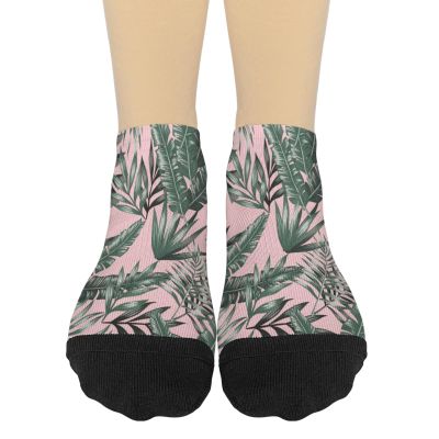 Funny Socks Banana leaf Sock shadow Cotton Socks for Men Dress Womens Socks