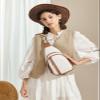 CLUCI Crossbody Bags for Women Men,Leather Sling Bag Cross Body Backpack for Woman Gifts for Women Birthday Unique view 2