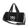 Dog Dad Sports Gym Bag Round Large Capacity Foldable Duffel Bag view 1
