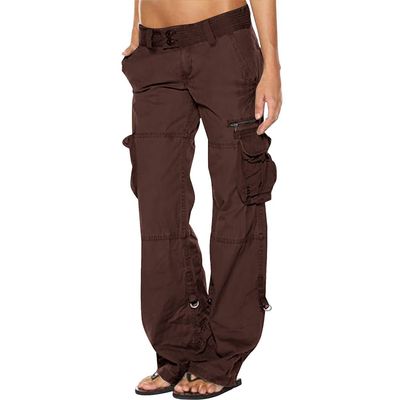 Women's Hiking Cargo Pants Joggers Cotton Casual Military Army Combat Work Pants with Pockets