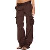 Women's Hiking Cargo Pants Joggers Cotton Casual Military Army Combat Work Pants with Pockets view 2