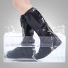TITA-DONG Waterproof Rain Boot Shoe Covers, Reusable & Foldable PVC Rainproof Boot Covers for Outdoor Sports Hiking Climbing Camping Scooter Travel, Antislip, Rain Gear for Men Women
