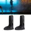 TITA-DONG Waterproof Rain Boot Shoe Covers, Reusable & Foldable PVC Rainproof Boot Covers for Outdoor Sports Hiking Climbing Camping Scooter Travel, Antislip, Rain Gear for Men Women view 4