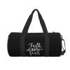 Faith Over Fear Sports Gym Bag Round Large Capacity Foldable Duffel Bag view 2