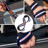 Toddmomy Figure 8 Lifting Belt Weight Lifting Straps Deadlift Fitness Comfortable Wrist Straps view 2