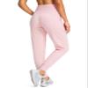 G Gradual Women's Joggers High Waisted Yoga Pants with Pockets Loose Leggings for Women Workout, Athletic, Lounge (Pink, XX-Large) view 3