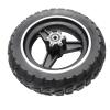 10x2.70-6.5 Solid Tire, 10 Inch Electric Scooter Solid Wheel Puncture-Proof Tire Replacement for Evercross H5 70/65-6.5 Electric Scooter Super-Grip Replacement Wheel view 1