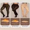 Vertvie Women's Fleece-Lined Thermal Leggings  High Waist Thick Warm Winter Tights, Stretchy Comfy & Tummy Control(80g-No Fleece,Nude,Small-Medium) view 4