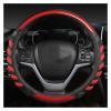 FUERU Car Steering Wheel Cover Set Car Steering Wheel Cover Breathable Carbon Fiber Ultra-Thin Fit Car Interior Accessories (Color : 1#) view 1