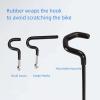 RUYICZB Upright Bike Stand - Premium Vertical & Horizontal Adjustable Bicycle Floor Parking Rack Stand - Safe & Stable for MTB Road Bikes Indoor Bike Storage - for Wheels Width Max to 2.5'' view 4