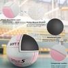 UUBEMM Volleyball Soft Touch for Indoor Outdoor Beach Park Games Gym Practice,Official Size Backyard Volleyballs with Pump for Adults,Teens, Beginners Gifts (5, Pink with Pump Kit) view 4