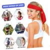 2 Pack Tennis Tie Headband Hair Band Head Adjustable Hair Wrap Bands Self-tie Bandanas Sweatbands Athletic Ninja Headbands Men and Women for Basketball, Running, Tennis, Karate view 3