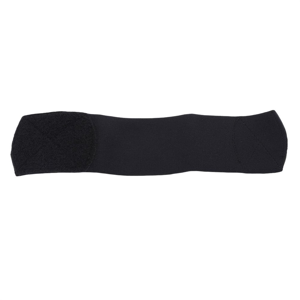 Ellylian Sports Guard Tape, Sports Shin Guard Fixed Bandage Tape Fastener Shinguard Adjustable Elastic Sports Strap Accessory, Black