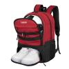 LARIPOP Soccer Backpack,Soccer Bag with Ball Holder and Shoe Compartment,Sports Equipment Training Bags Fits Basketball Football Volleyball and Accessories view 1