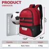 LARIPOP Soccer Backpack,Soccer Bag with Ball Holder and Shoe Compartment,Sports Equipment Training Bags Fits Basketball Football Volleyball and Accessories view 2