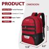 LARIPOP Soccer Backpack,Soccer Bag with Ball Holder and Shoe Compartment,Sports Equipment Training Bags Fits Basketball Football Volleyball and Accessories view 3