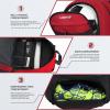 LARIPOP Soccer Backpack,Soccer Bag with Ball Holder and Shoe Compartment,Sports Equipment Training Bags Fits Basketball Football Volleyball and Accessories view 4
