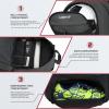 LARIPOP Soccer Backpack,Soccer Bag with Ball Holder and Shoe Compartment,Sports Equipment Training Bags Fits Basketball Football Volleyball and Accessories view 3