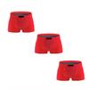 3/6-Packs Mens Health Care Pants Magnetic Therapy Energetic Panties Tourmaline Fiber Underwear Breathable Boxer Briefs (Color : 3pcs-Red, Size : Large) view 1