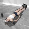 CheriMuMu Stamina Inline Bench, 330 lbs Weight Capacity Back Stretch Decompression Bench Inversion Table Workout Bench Neck Stretcher for Home Workout view 3