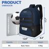 LARIPOP Soccer Backpack,Soccer Bag with Ball Holder and Shoe Compartment,Sports Equipment Training Bags Fits Basketball Football Volleyball and Accessories view 2